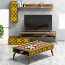 Hanah Home Planet - Nogal y Amarillo
